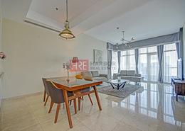 Living / Dining Room image for: Bulk Sale Unit - 1 bedroom - 2 bathrooms for sale in Bay Square Building 8 - Bay Square - Business Bay - Dubai, Image 1