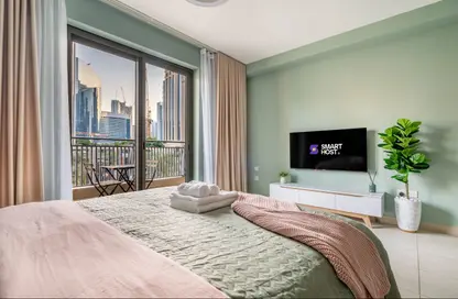 Apartment - Studio - 1 Bathroom for rent in Boulevard Central Tower 1 - Boulevard Central Towers - Downtown Dubai - Dubai