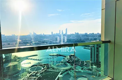 Pool image for: Apartment - 1 Bedroom - 2 Bathrooms for sale in Marina Blue Tower - Marina Square - Al Reem Island - Abu Dhabi, Image 1