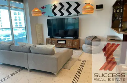 Apartment - 2 Bedrooms - 3 Bathrooms for rent in Opal Tower Marina - Dubai Marina - Dubai