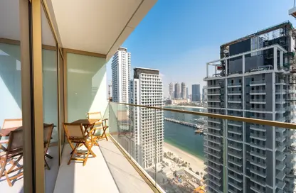 Apartment - 1 Bedroom - 2 Bathrooms for sale in Grand Bleu Tower 2 - EMAAR Beachfront - Dubai Harbour - Dubai