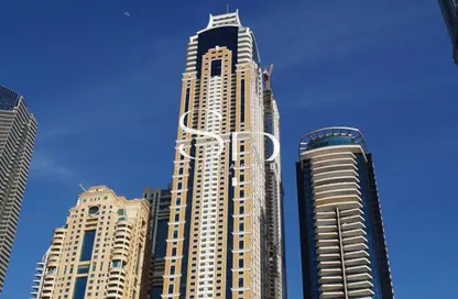 Apartment - 1 Bedroom - 2 Bathrooms for rent in Elite Residence - Dubai Marina - Dubai