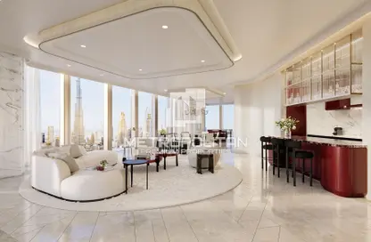 شقة - 5 غرف نوم - 5 حمامات للبيع في فندق وريزيدنس باكارات دبي - برج خليفة - دبي وسط المدينة - دبي