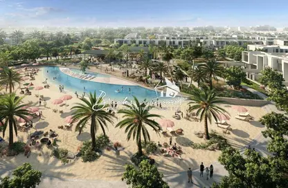 صورة لـ حوض سباحة تاون هاوس - 3 غرف نوم - 4 حمامات للبيع في إلورا - ذا فالي - دبي ، صورة رقم 1