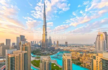 Apartment - 3 Bedrooms - 4 Bathrooms for rent in DAMAC Maison Dubai Mall Street (The Signature) - Burj Khalifa Area - Downtown Dubai - Dubai