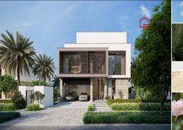 Outdoor House image for: Villa - 6 bedrooms - 8 bathrooms for sale in Frond M - Garden Homes - Palm Jebel Ali - Dubai, Image 1