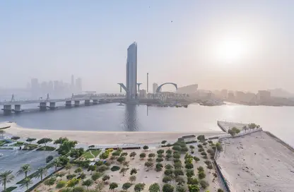 Apartment - 3 Bedrooms - 4 Bathrooms for rent in Marsa Plaza - Dubai Festival City - Dubai