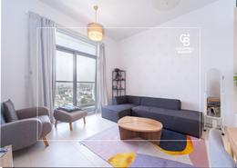 Living Room image for: Apartment - 1 bedroom - 2 bathrooms for sale in Candace Acacia - Azizi Residence - Al Furjan - Dubai, Image 1