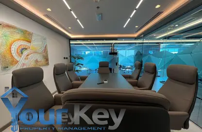 Office Space - Studio - 1 Bathroom for rent in The Prime Tower - Business Bay - Dubai