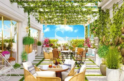 Terrace image for: Apartment - 2 Bedrooms - 3 Bathrooms for sale in Vincitore Dolce Vita - Arjan - Dubai, Image 1