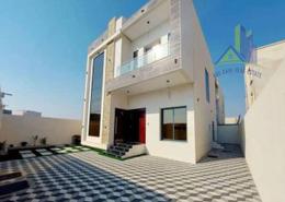 Outdoor Building image for: Villa - 4 bedrooms - 7 bathrooms for sale in Al Zaheya Gardens - Al Zahya - Ajman, Image 1