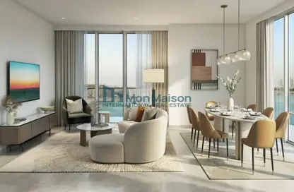Apartment - 2 Bedrooms - 3 Bathrooms for sale in Beachgate by Address - EMAAR Beachfront - Dubai Harbour - Dubai
