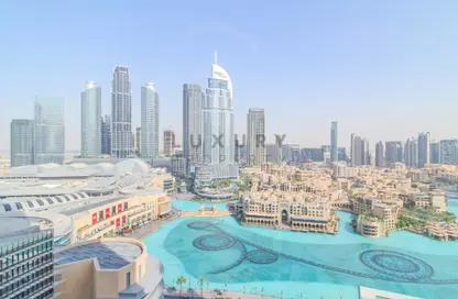 شقة - 2 غرف نوم - 3 حمامات للايجار في برج خليفة المنطقة 2ب - برج خليفة - دبي وسط المدينة - دبي