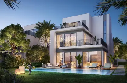 Townhouse - 4 Bedrooms - 5 Bathrooms for sale in Fairway Villas 3 - EMAAR South - Dubai South (Dubai World Central) - Dubai