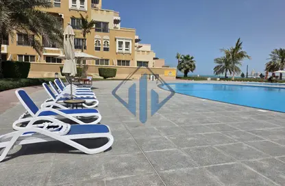 شقة - غرفة نوم - 2 حمامات للايجار في ياقوت - باب البحر - جزيرة المرجان - رأس الخيمة