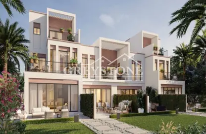Townhouse - 4 Bedrooms - 4 Bathrooms for sale in Costa Brava 1 - Costa Brava at DAMAC Lagoons - Damac Lagoons - Dubai