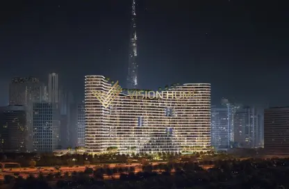 Apartment - Studio - 1 Bathroom for sale in Binghatti Aquarise - Business Bay - Dubai