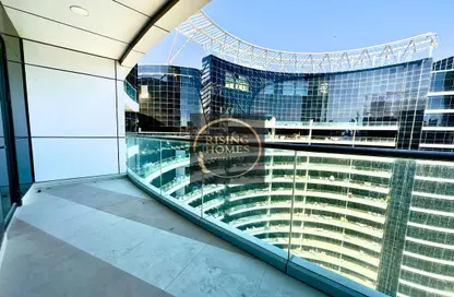 Balcony image for: Apartment - 1 Bedroom - 2 Bathrooms for rent in Al Jimi Avenue - Al Khalidiya - Abu Dhabi, Image 1