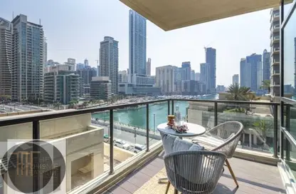 Apartment - 2 Bedrooms - 2 Bathrooms for sale in Marina Quays West - Marina Quays - Dubai Marina - Dubai