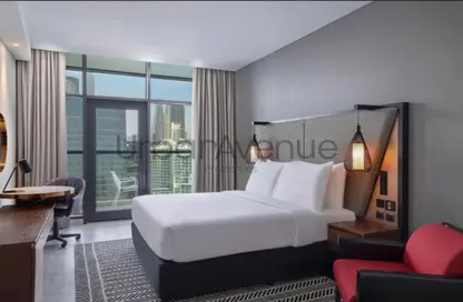 Apartment - Studio - 1 Bathroom for sale in Dolphin Tower - Business Bay - Dubai