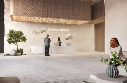 Apartment - 1 Bedroom - 2 Bathrooms for sale in Samana Portofino - Dubai Production City (IMPZ) - Dubai