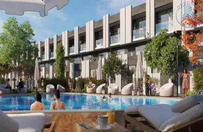 Townhouse - 2 Bedrooms - 3 Bathrooms for sale in Reportage Village 1 - Dubai Land - Dubai
