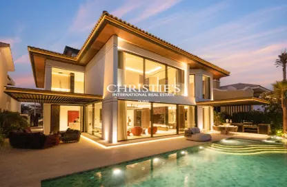 Villa - 5 Bedrooms - 7 Bathrooms for sale in Garden Homes Frond D - Garden Homes - Palm Jumeirah - Dubai