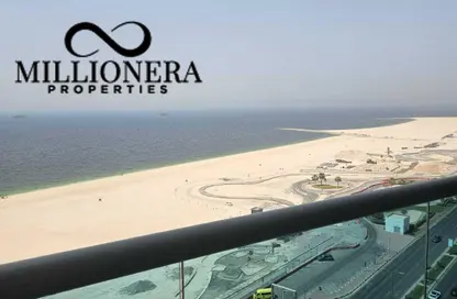 Apartment - 2 Bedrooms - 3 Bathrooms for sale in Corniche Tower - Ajman Corniche Road - Ajman