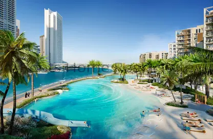 Pool image for: Apartment - 1 Bedroom - 2 Bathrooms for sale in Dubai Creek Residence Tower 2 South - Dubai Creek Harbour (The Lagoons) - Dubai, Image 1