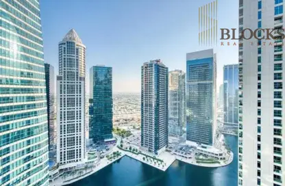 دوبلكس - غرفة نوم - 2 حمامات للايجار في خور الجميرا 1 - (JLT) مجمع X - أبراج بحيرة الجميرا - دبي