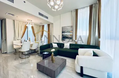 Duplex - 3 Bedrooms - 4 Bathrooms for rent in Gemz by Danube - Al Furjan - Dubai