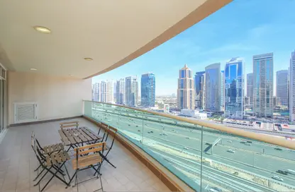 Apartment - 3 Bedrooms - 4 Bathrooms for rent in Marina Mansions - Dubai Marina - Dubai