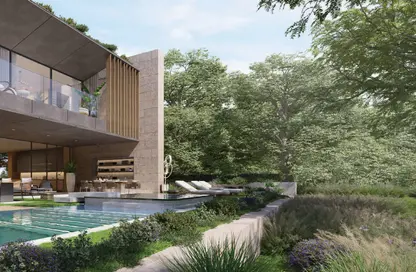 Outdoor House image for: Villa - 6 Bedrooms for sale in Serenity Mansions - Tilal Al Ghaf - Dubai, Image 1