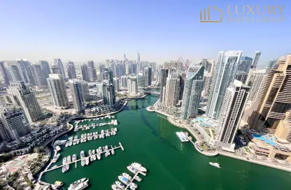 شقة - غرفة نوم - 2 حمامات للايجار في بوابة المارينا 2 - مارينا جيت - دبي مارينا - دبي