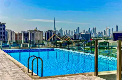 Apartment - 2 Bedrooms - 3 Bathrooms for rent in Iris Amber - Al Jaddaf - Dubai