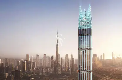 Apartment - 2 Bedrooms - 3 Bathrooms for sale in Burj Binghatti Jacob  and  Co - Business Bay - Dubai