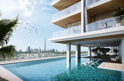 Apartment - 1 Bedroom - 2 Bathrooms for sale in Binghatti Ivory - Al Jaddaf - Dubai Apartment - 1 Bedroom - 2 Bathrooms for sale in Binghatti Ivory - Al Jaddaf - Dubai