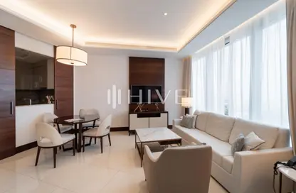 شقة - غرفة نوم - 2 حمامات للايجار في فندق العنوان- سكاي فيو 2 - أبراج العنوان سكاي فيو - دبي وسط المدينة - دبي
