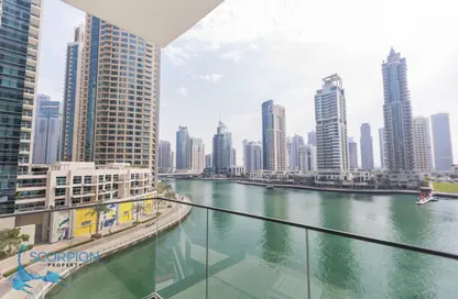 Water View image for: Apartment - 3 Bedrooms - 4 Bathrooms for rent in LIV Residence - Dubai Marina - Dubai, Image 1