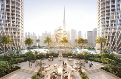 شقة - غرفة نوم - 2 حمامات للبيع في بن غاطي سكاي رايز - الخليج التجاري - دبي