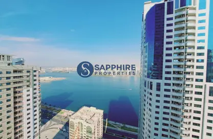 Apartment - 1 Bedroom - 2 Bathrooms for rent in Al Majaz 3 - Al Majaz - Sharjah