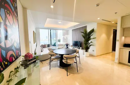Apartment - 2 Bedrooms - 2 Bathrooms for rent in Palace Beach Residence - EMAAR Beachfront - Dubai Harbour - Dubai