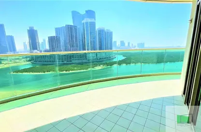 Apartment - 3 Bedrooms - 4 Bathrooms for rent in Beach Towers - Shams Abu Dhabi - Al Reem Island - Abu Dhabi