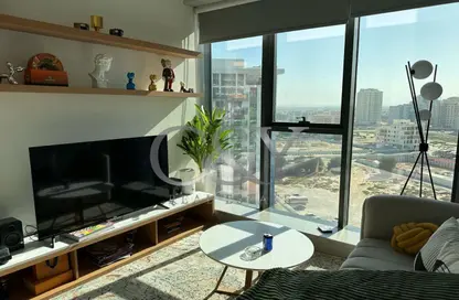 Apartment - 1 Bedroom - 2 Bathrooms for sale in Blue Waves Tower - Dubai Land Residence Complex - Dubai