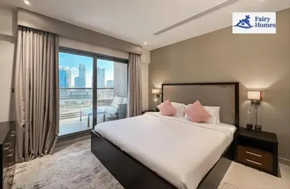 شقة - غرفة نوم - 2 حمامات للايجار في برج ايليت ريزيدينس - دبي وسط المدينة - دبي