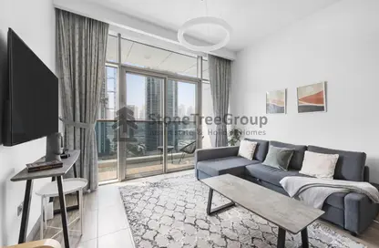 Living Room image for: Apartment - 1 Bedroom - 1 Bathroom for rent in MBL Residences - Jumeirah Lake Towers - Dubai, Image 1