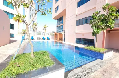 Pool image for: Apartment - 3 Bedrooms - 5 Bathrooms for rent in Marina Sunset Bay - The Marina - Abu Dhabi, Image 1