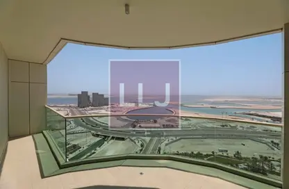 Balcony image for: Apartment - 1 Bedroom - 2 Bathrooms for sale in Beach Towers - Shams Abu Dhabi - Al Reem Island - Abu Dhabi, Image 1