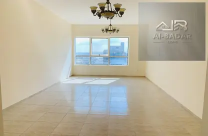 Apartment - 1 Bedroom - 2 Bathrooms for rent in Al Taawoon Towers - Al Khan - Sharjah