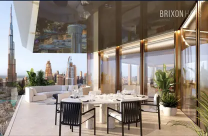 Terrace image for: Penthouse - 5 Bedrooms - 6 Bathrooms for sale in Baccarat Hotel and Residences - Burj Khalifa Area - Downtown Dubai - Dubai, Image 1